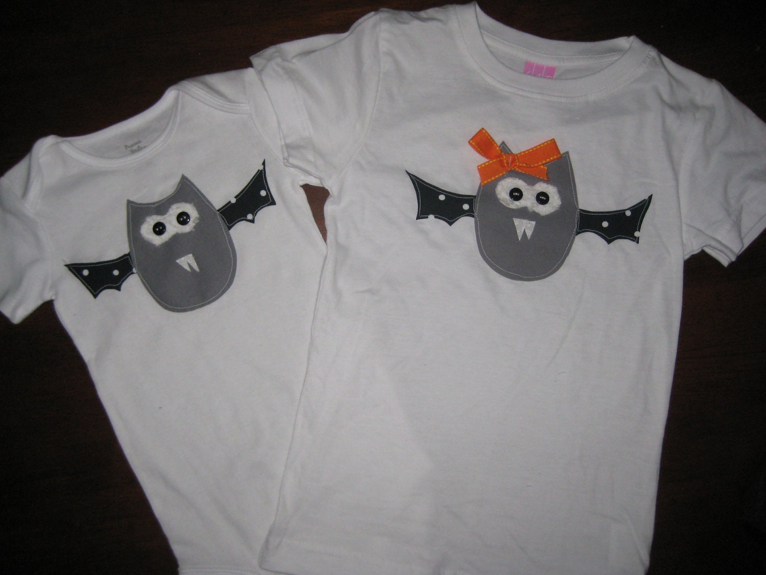 CLEARANCE SALE... Halloween Bat Shirt for a Boy or Girl size 18m
