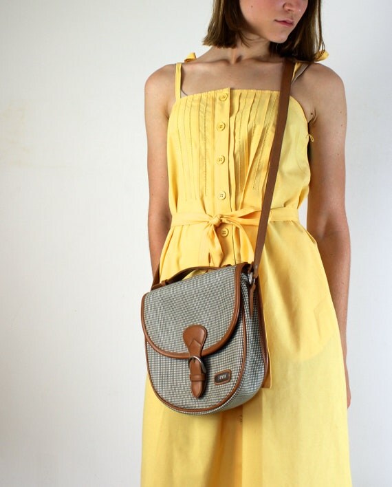 Esprit Purse - Checkered Shoulder Bag