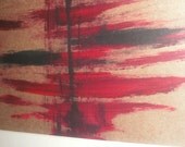Abstract Acrylic Painting, "Tornado"
