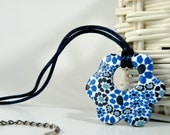 Blue Flower Pendant...