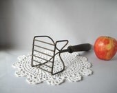 Antique Potato Masher Wood Handle Metal Farmhouse Kitchen Cooking Baking Primitive Decor