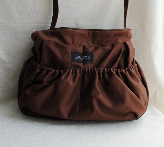 Pleated Bag // Shoulder Purse - Kennedy Floral