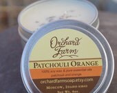 Patchouli Orange// Soy Candle// 4 oz// 25 hour burn time