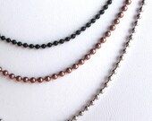 18" ball chain .. Add bead ball chain (or chains) to your charm orders here in Tipsy Whimsey's shop