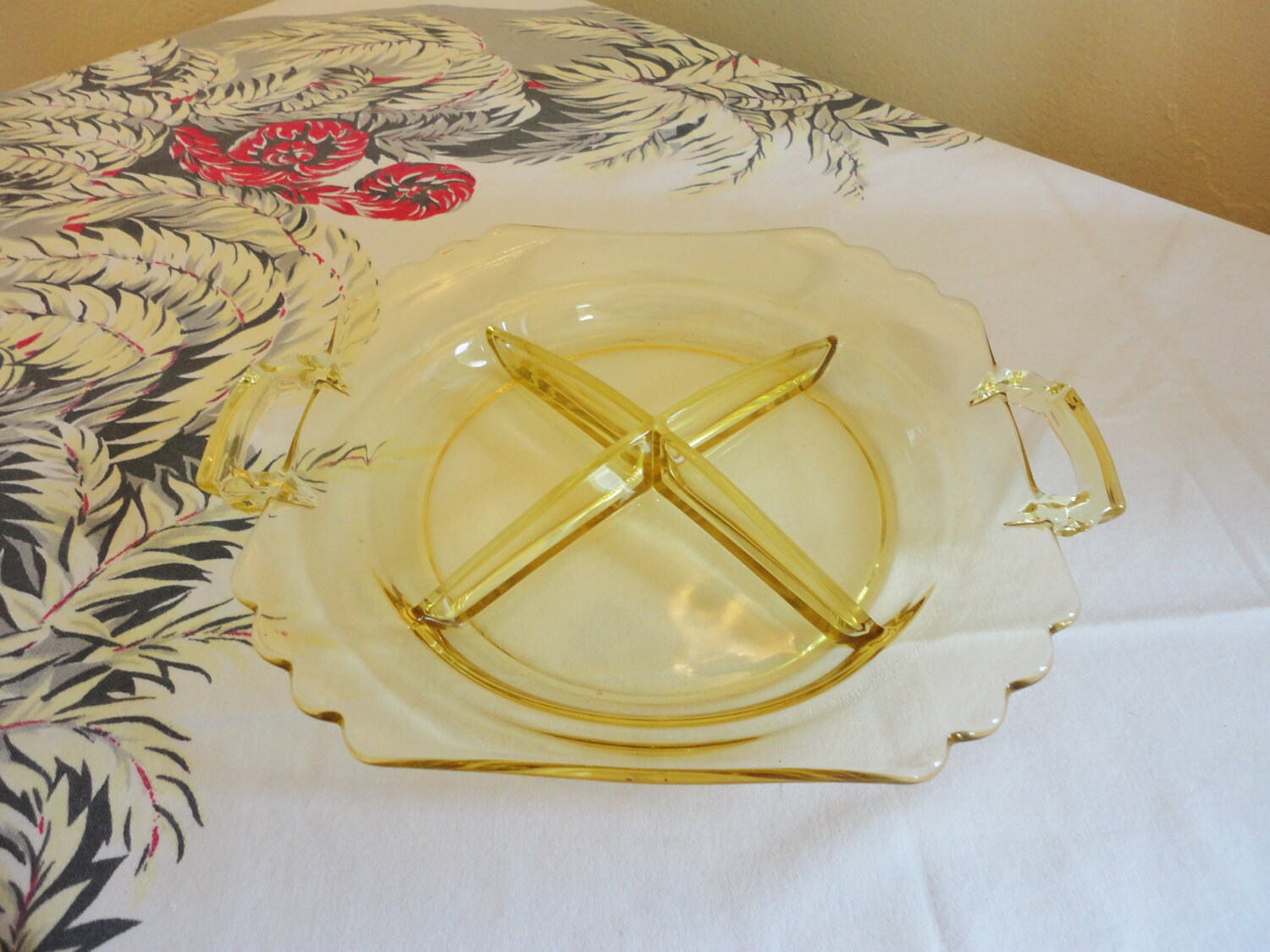 Yellow Depression Glass