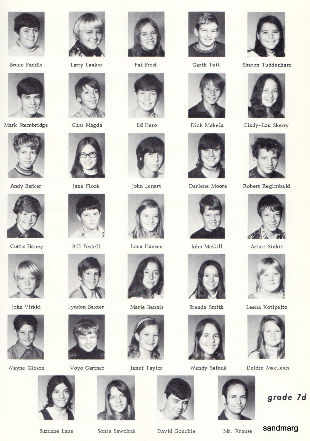 Reflections 72 MacLeod Public School Yearbook Sudbury Ontario