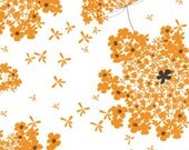 Madrona Road---Wild Carrot in Tangerine---1 yard--Violet Craft for Michael Miller Fabrics
