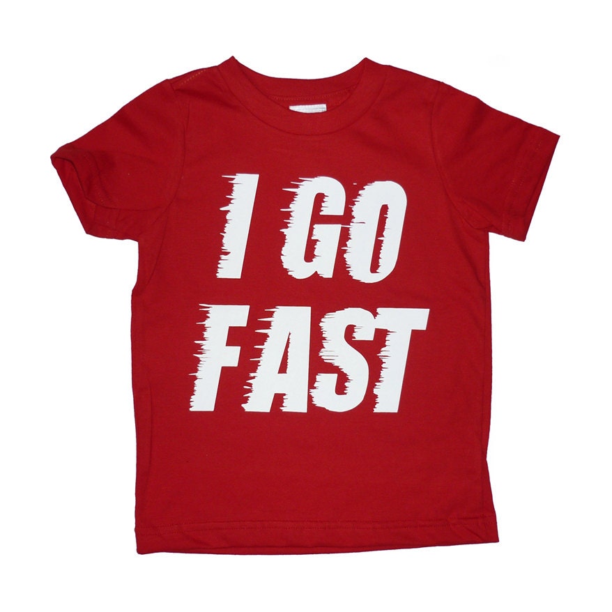 I Go Fast tee