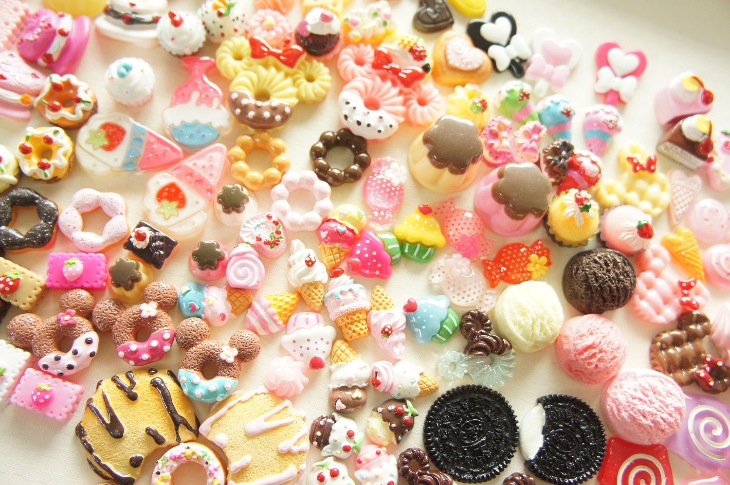 20 pcs Assorted Pack of Sweets Cabochons (Starter Set )