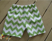 Chevron Cotton Shorts--Choose from 15 Colors--Sizes 6M-24M