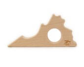Wood Toy Virginia State wooden teether baby toy