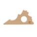Wood Toy Virginia State wooden teether baby toy