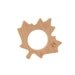 Wood Teether Maple Leaf wooden teether baby toy