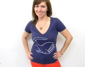 Grand Whale - Ladies v-neck