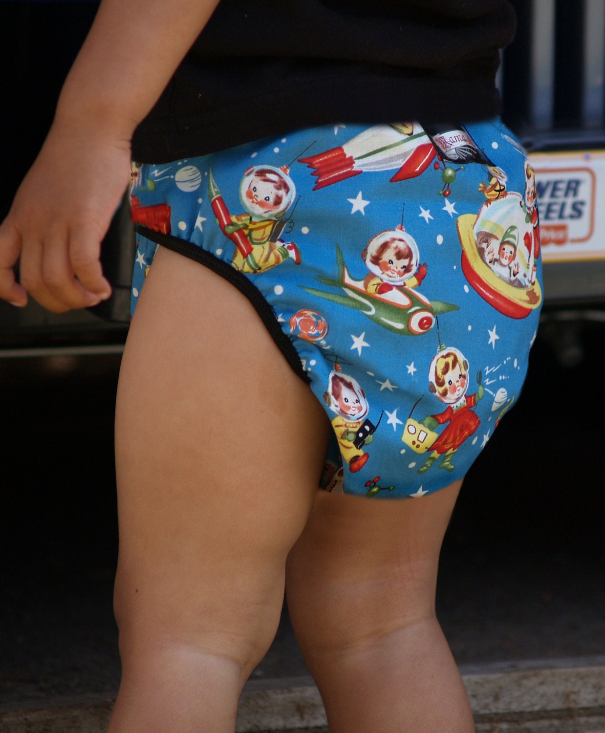 3 PACK of Punk and Rocker Baby and Toddler Diaper covers by Miso Punk - baby shower gift