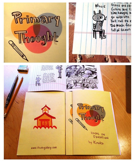 Primary Thought (Ideas on Education) a Mini Comic