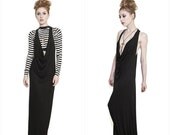 20 OFF SALE BABOOSHKA Low Cowl Maxi Dress