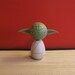 Kokeshi Doll. Yoda inspired custom