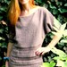 Dropped Stitch Pullover Pattern - PDF