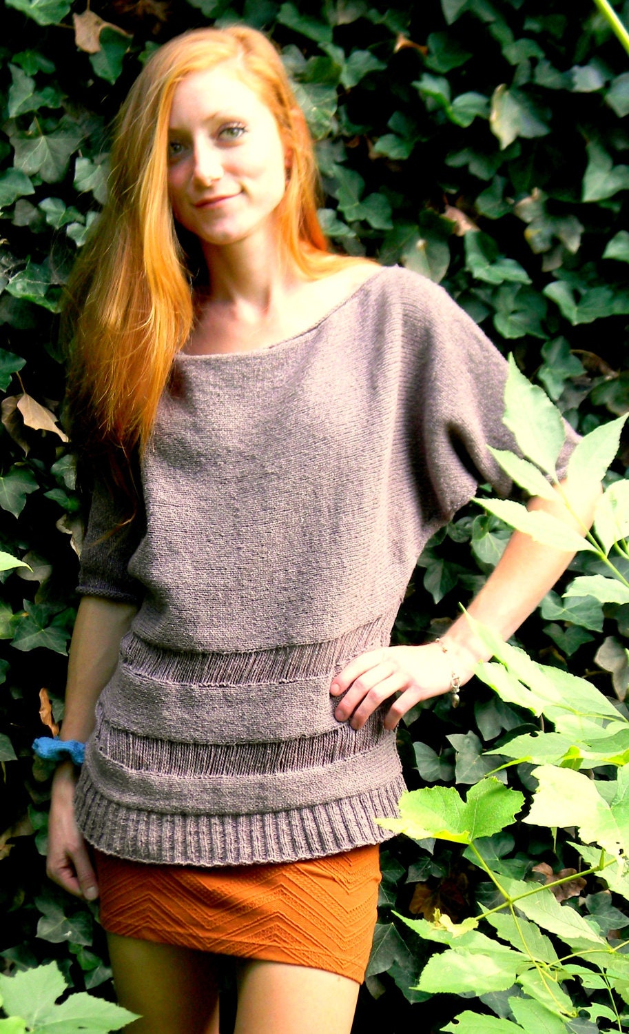 Slouchy Stitch Pullover