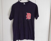 Vintage 1987 detroit tigers t-shirt large 50/50 ched MLB