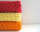 cotton crochet dishcloths AND you can pick the colors