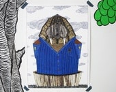I Am Older Than The Waves...( LIMITED EDITION 12" x 16" PRINT of 75) by Duane Hosein