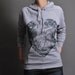 Anatomical Heart Hoodie - Heather Grey Spring Sweatshirt