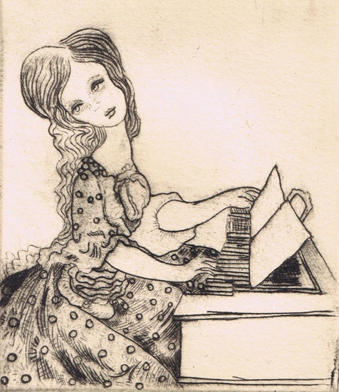 The Organ, 2012 New Print by Paper Doll Press