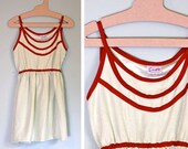 Mint and Red Sundress