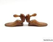 1920s Wood Shoe Forms Mechanical Style Industrial Look