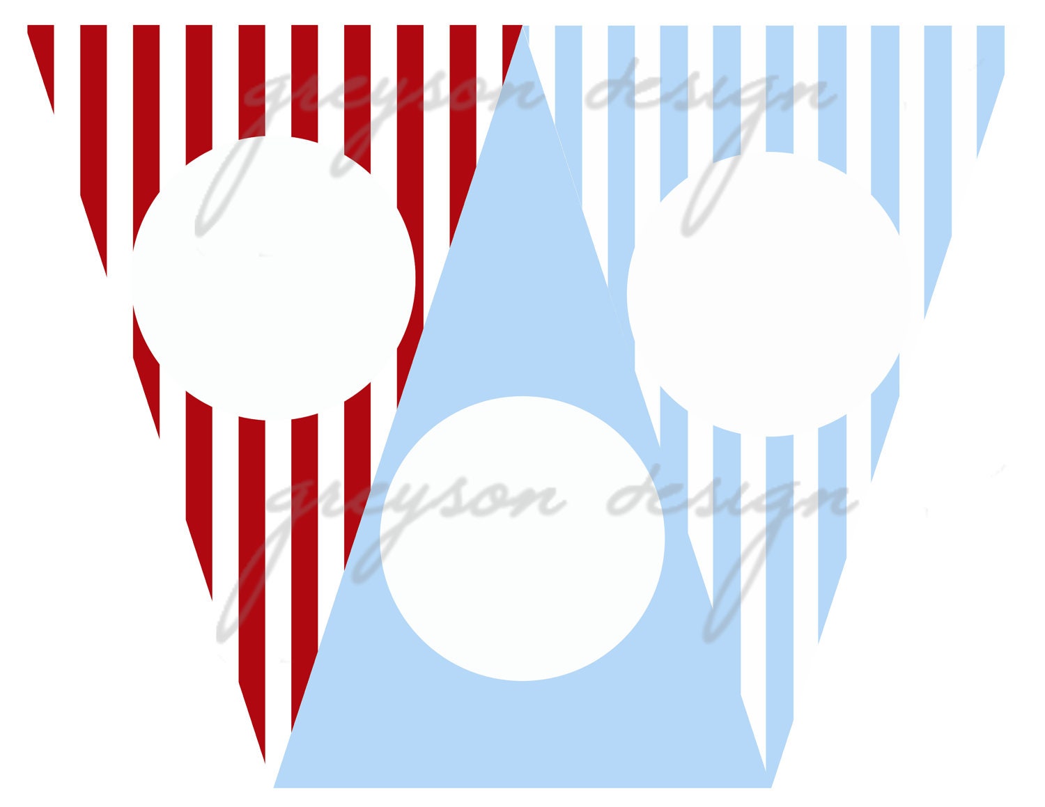 Printable Do It Yourself Vintage Carnival Banner- Greyson Design