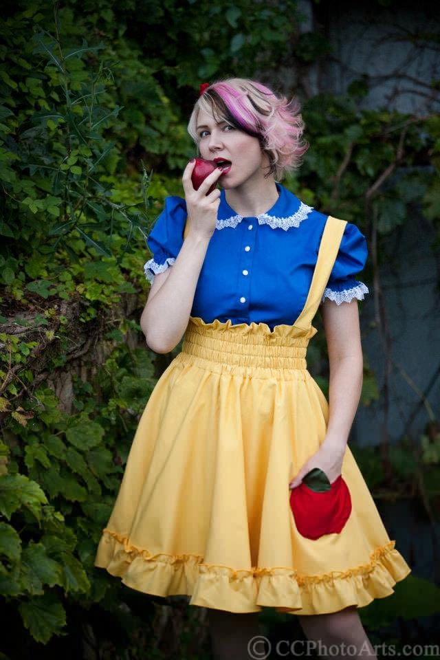 Snow White Inspired Lolita Blouse Retro Style Blue-Custom to Your Size