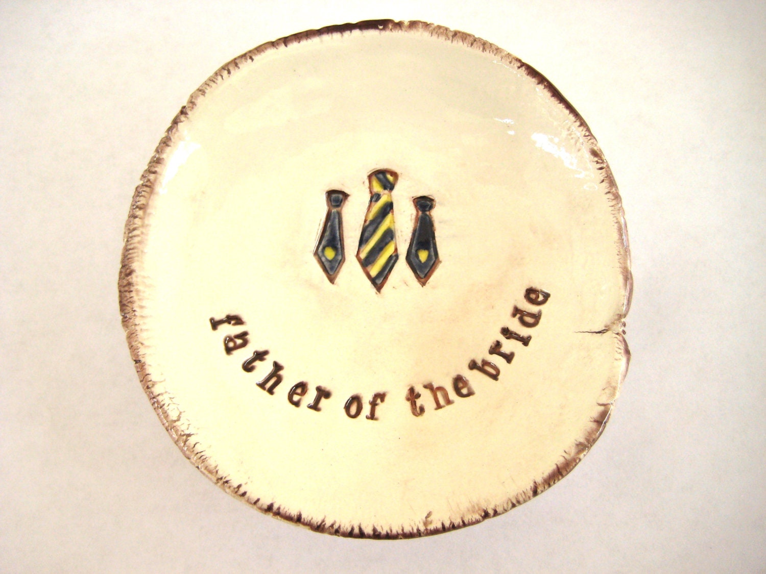 Father of the Bride Gift Dish