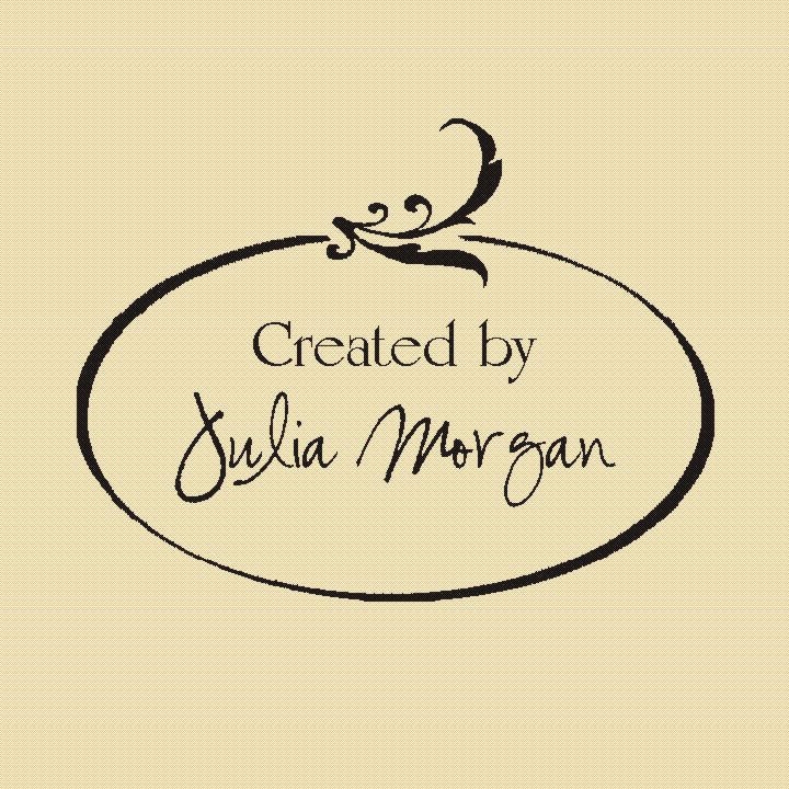 Custom Created By Rubber Stamps Julia Morgan Design R024