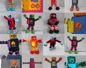 Customizable Plush Robot  (Toy / Statue / Art / Decor)