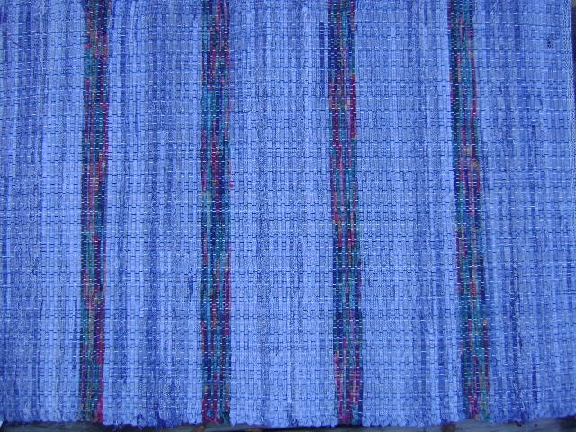 Handwoven Recycled Denim Rug
