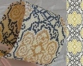 Loom Pattern - Gold Damask Cuff Bracelet