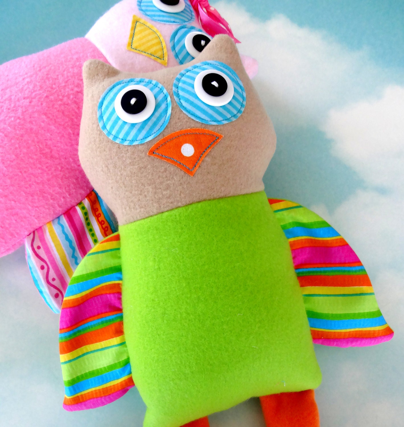 Owl Doll Sewing Pattern - PDF e-pattern