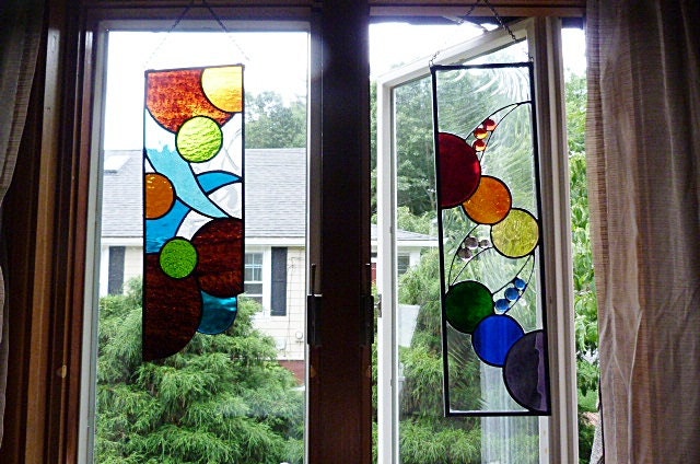 The Other Side other Rainbow Stained Glass Suncatcher