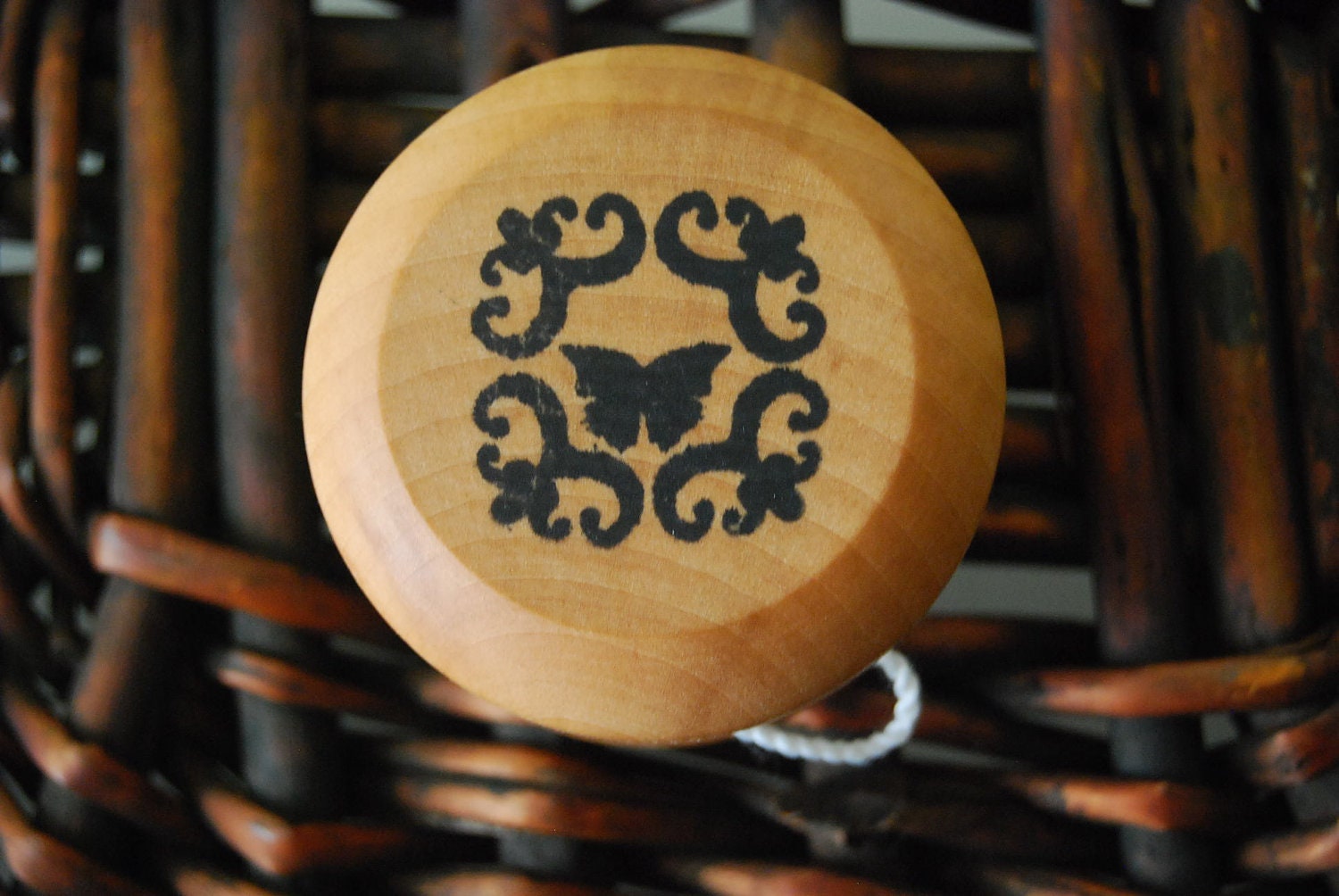 Wooden Yo-Yo - Butterfly