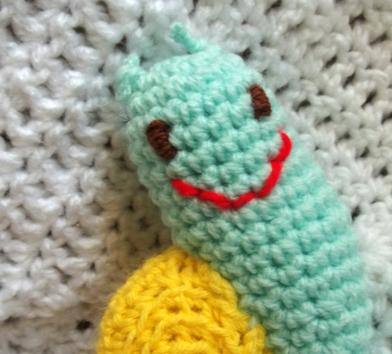 Crochet Snail - Handmade Baby Gift - Stuffed Animal