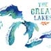 The Great Lakes 8x10 - horizontal
