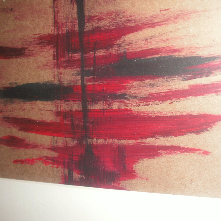Abstract Acrylic Painting, "Tornado"