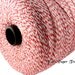 Baker Twine / Red White Bakers Twine / Bakery Twine /  4 ply 25 yards