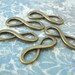 Bronze Infinity Eternity Connectors Links Charms