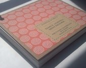 Daily Planner 100 Cards Salmon Rounds