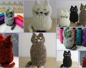Instant Download PDF Cats Knitting Pattern