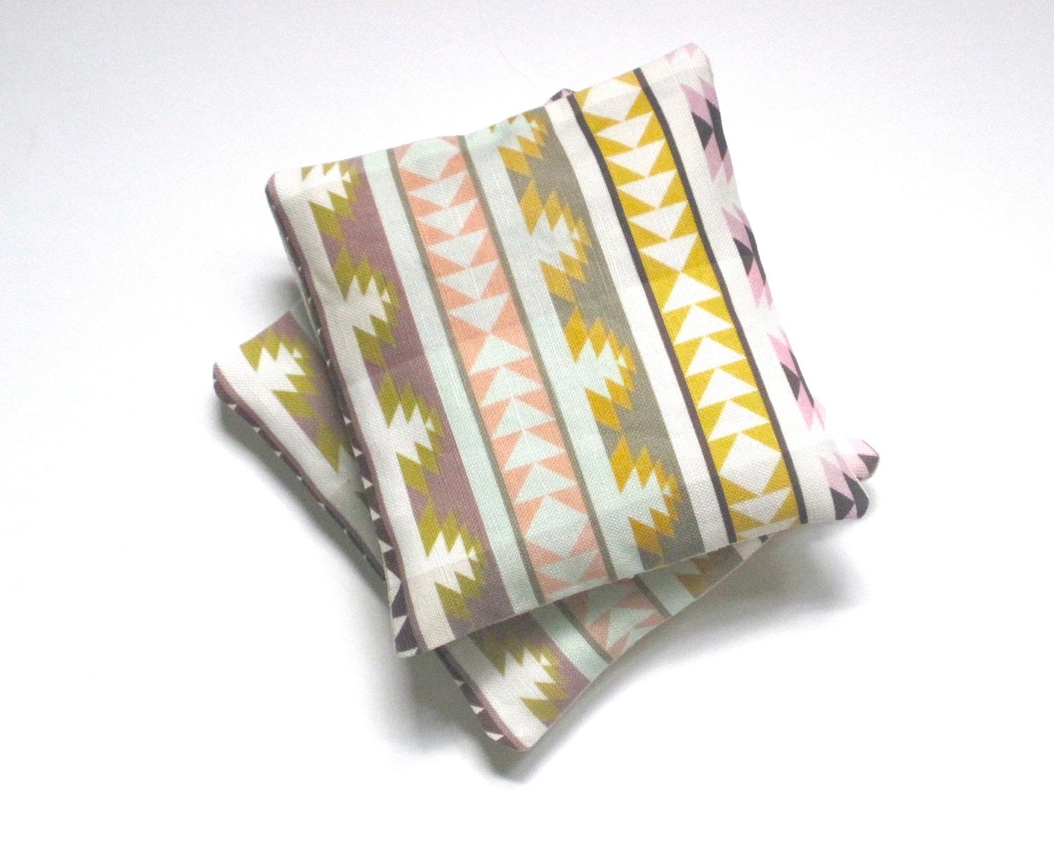 Spring Arrows Balsam Sachets in SET of 2 - Home Decor, Aromatherapy, Hostess Favours, Spa Bathroom, Scented Drawers, SewnNatural