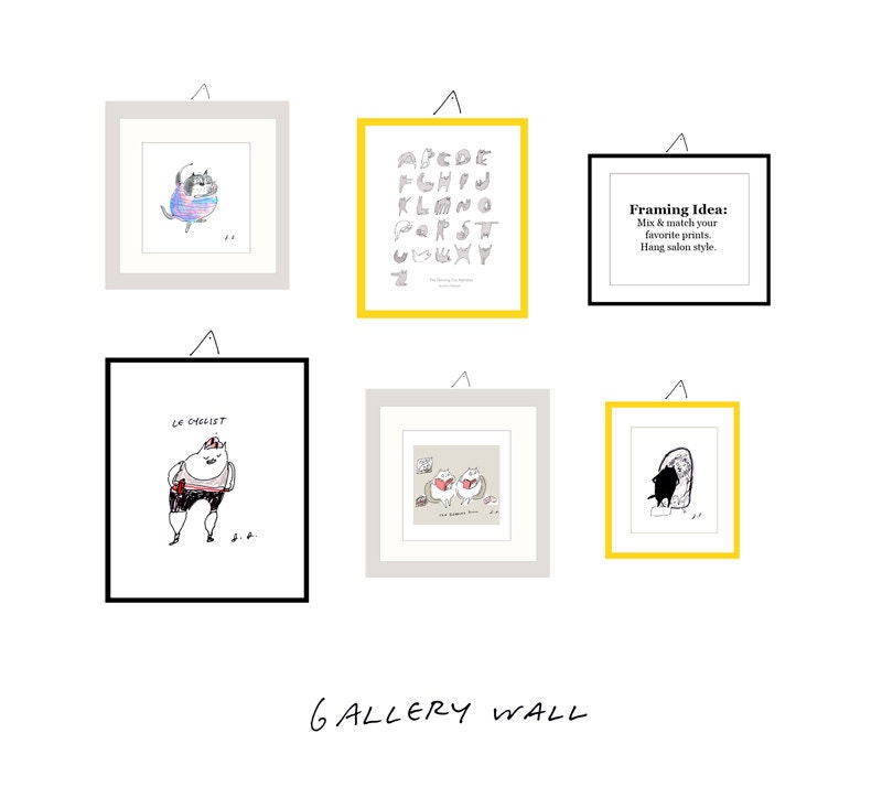 Cat Alphabet- Typography